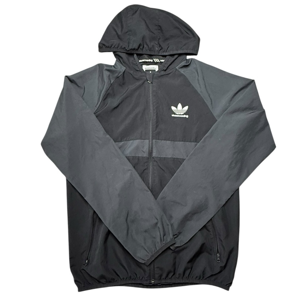 Adidas Skateboarding Black Hooded Jacket